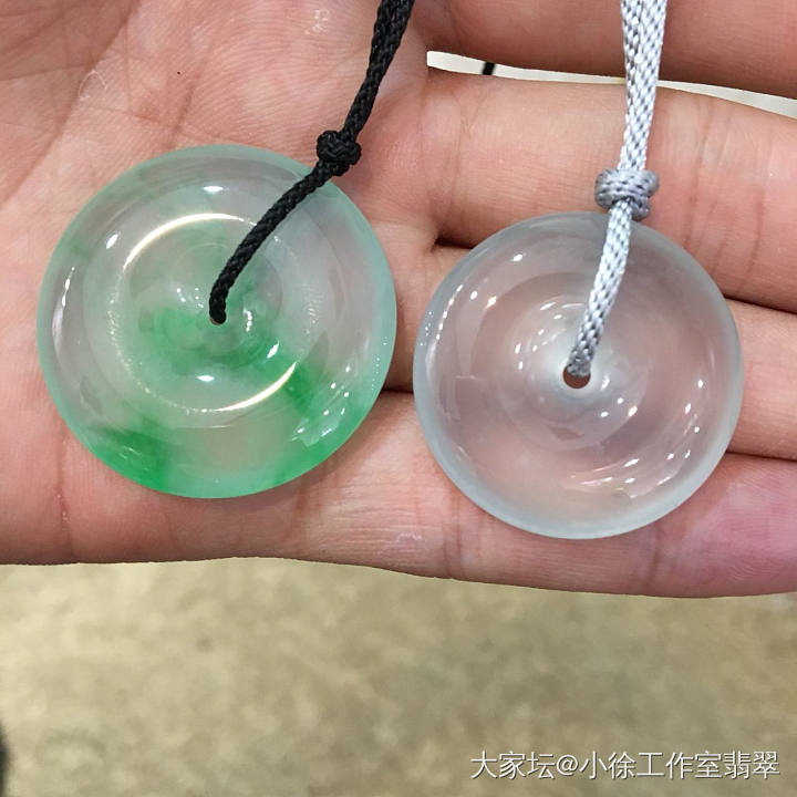 冰的绿的感觉都好看_挂件翡翠