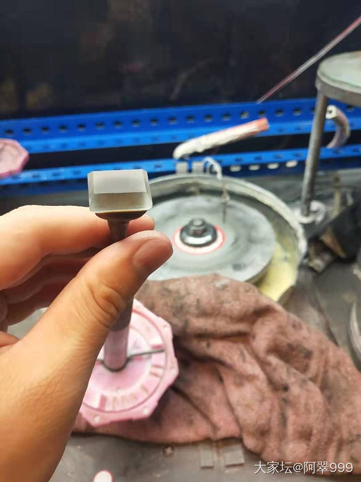从原石到成品过程！_打磨刻面宝石