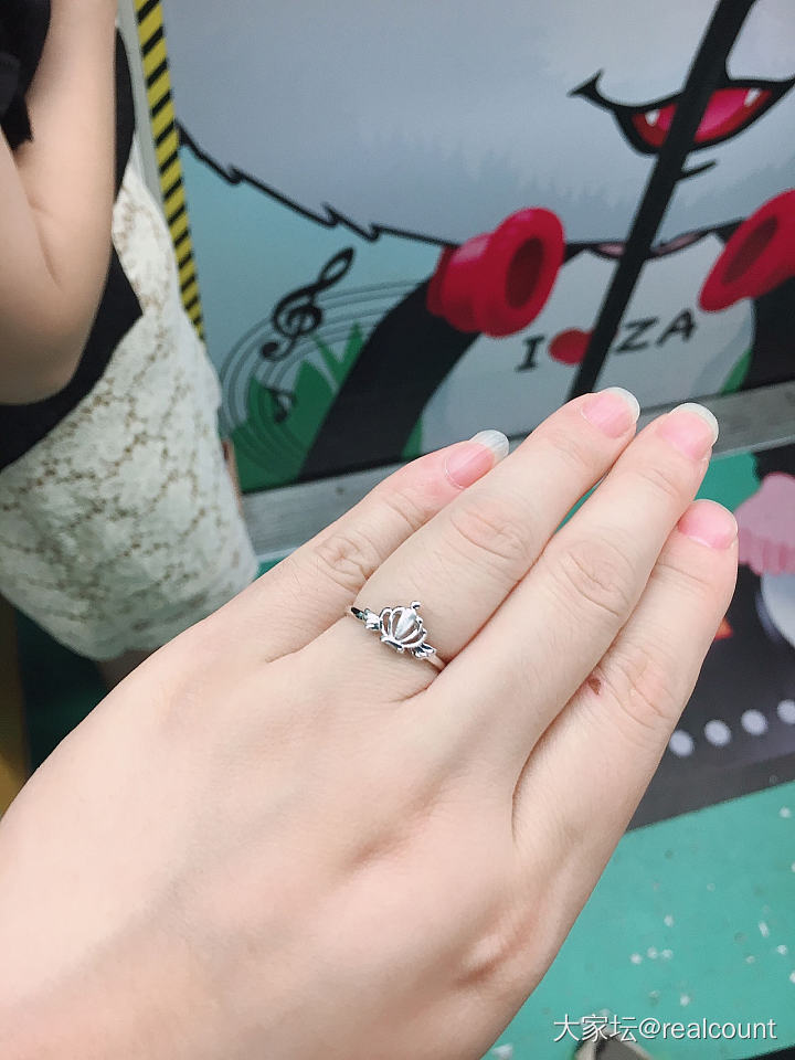 跟风入铂金，秀个小戒指💍_戒指铂