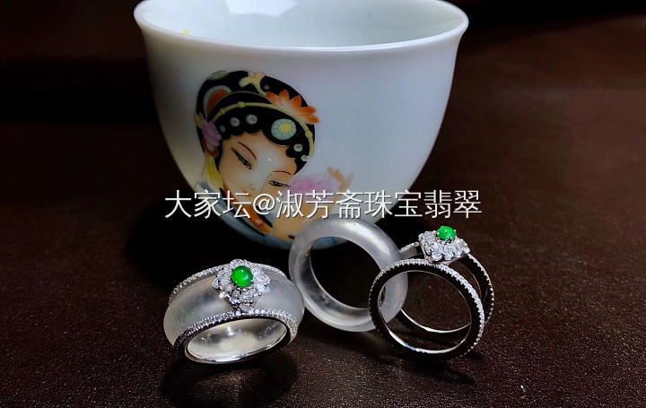 新做的戒指圈💍💍仅有两个✌_翡翠戒指