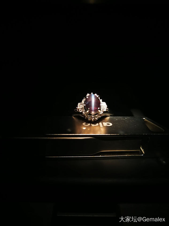 亚历山大变石猫眼戒指1.4ct_金绿宝石