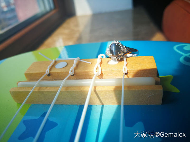 亚历山大变石猫眼戒指1.4ct_金绿宝石
