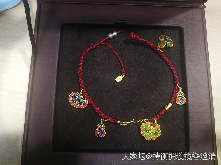 晒晒我自己瞎编的，唉😔缺金缺金_编绳金