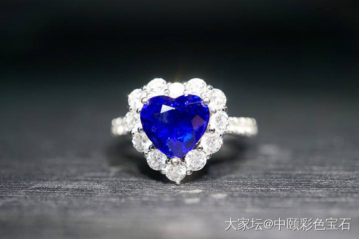 ##中颐出品天然皇家蓝蓝宝石戒指##  1.93ct_蓝宝石名贵宝石