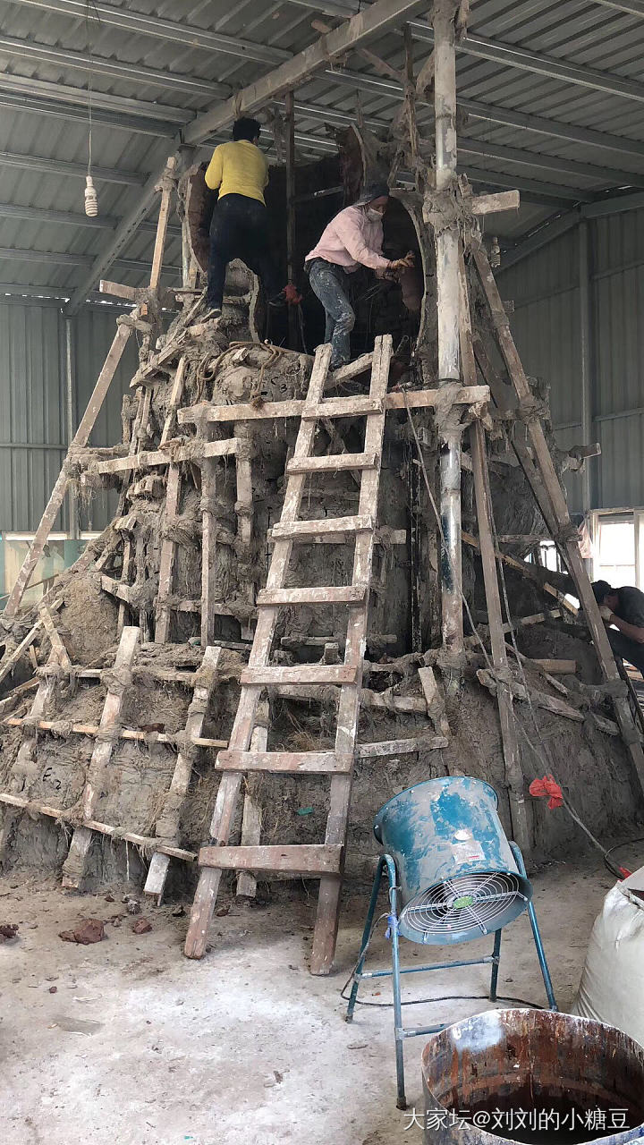 雕塑是怎样一步步做出来的😄_工艺