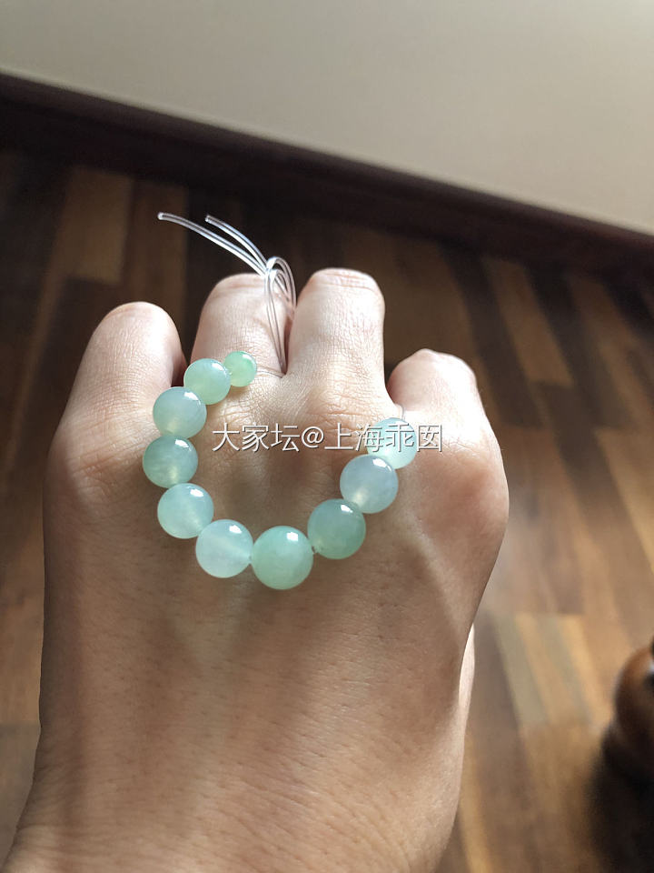 最近没什么收获，只能盘盘家里的小物_串珠翡翠