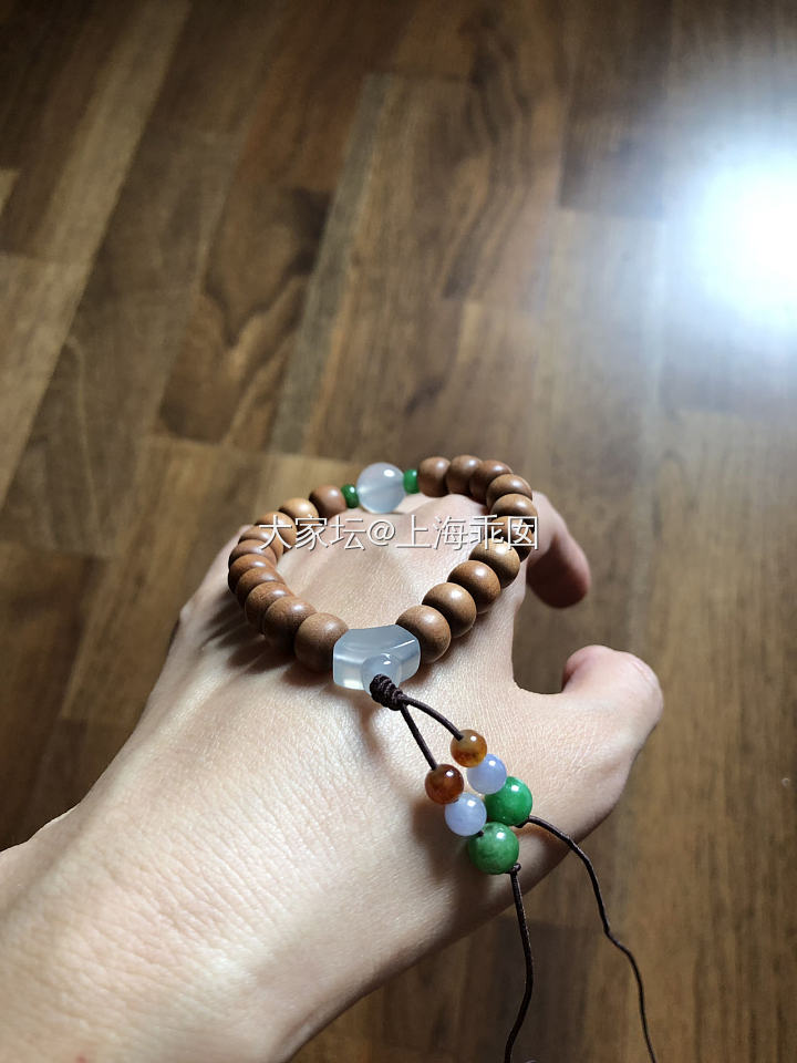 最近没什么收获，只能盘盘家里的小物_串珠翡翠