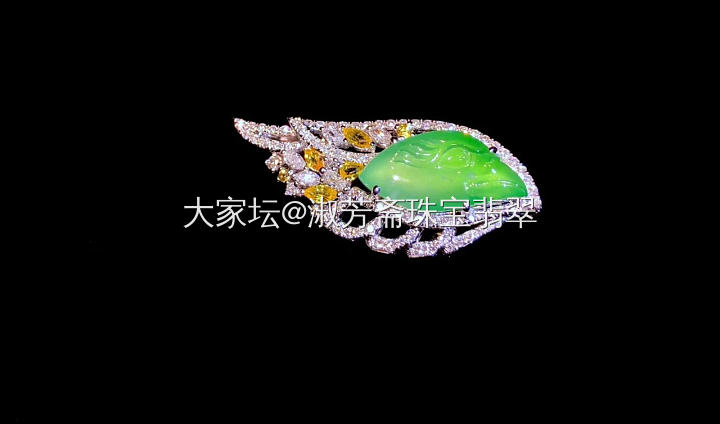 早安😊_胸饰翡翠
