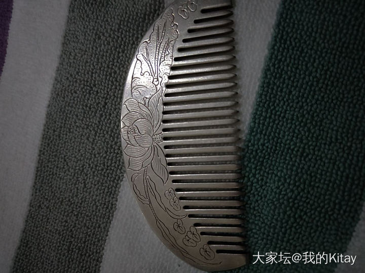 白银传的银梳子，大家都订的哪个款式的？_梳子银
