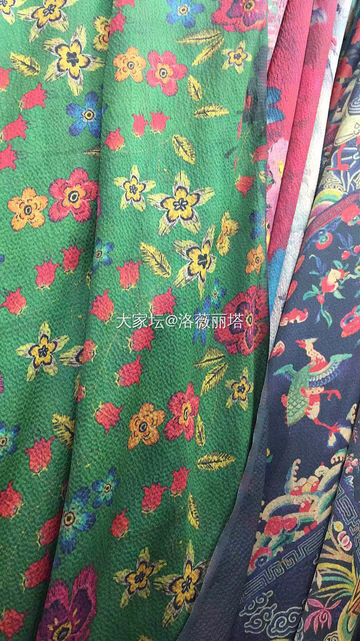 在罗湖李姐家买过布料的姐妹来分享一波你们的布样图可以啵？_穿搭