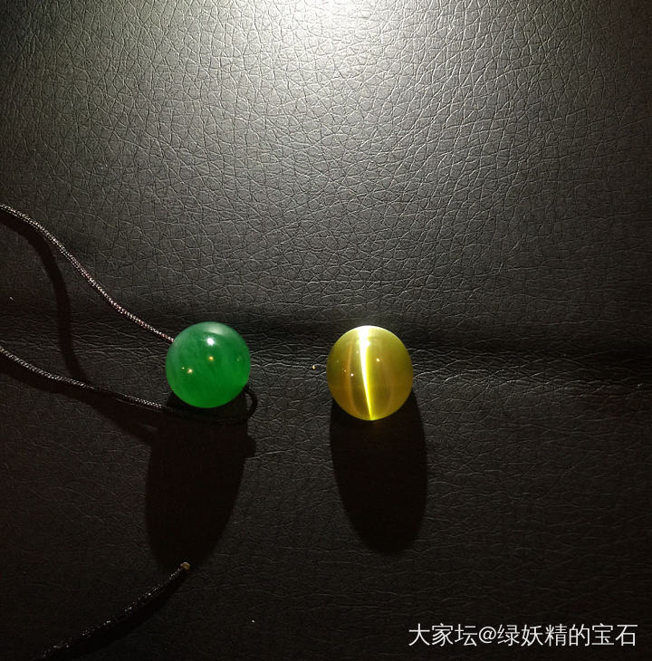 一粒就毕业的猫眼😄_戒指金绿宝石
