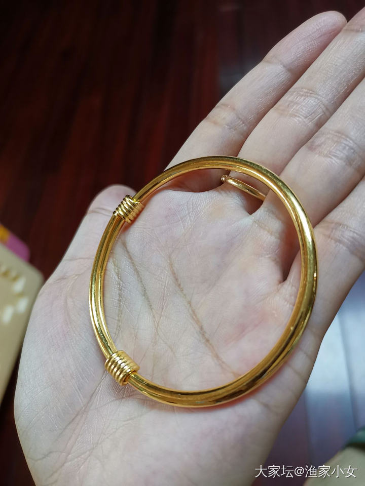 35克的细抽拉_手镯金