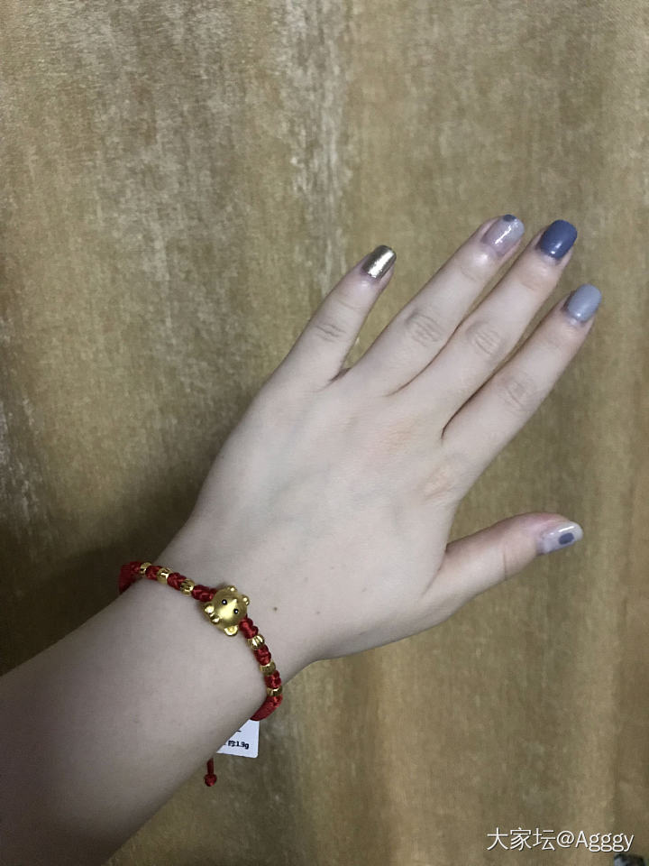 中了u先试用的生肖手链_淘宝