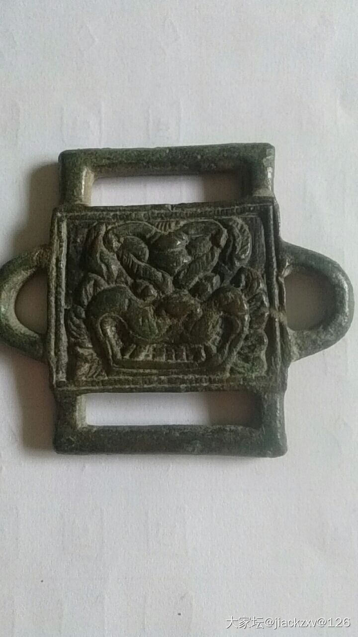 辽金青铜带扣_铜器
