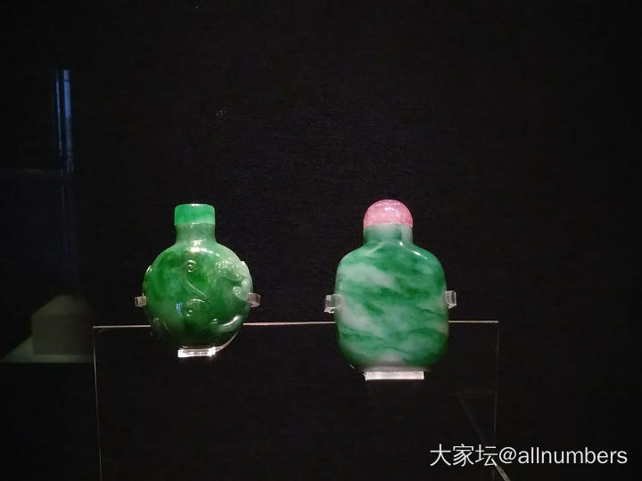 【首都博物馆】玉器展厅中的翡翠藏品_博物馆古董首饰翡翠