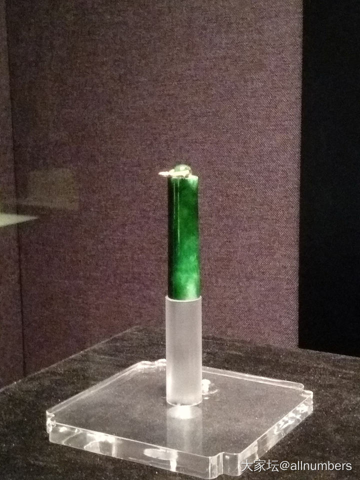 【首都博物馆】玉器展厅中的翡翠藏品_博物馆古董首饰翡翠