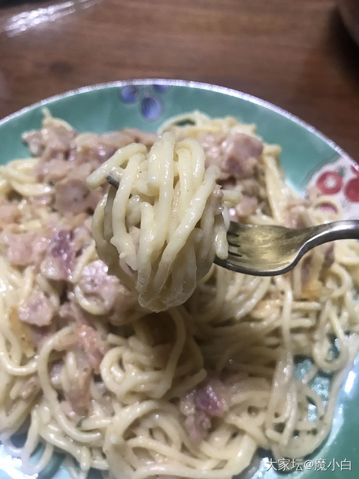 奶油意面_美食