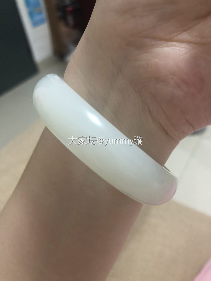 今天手上戴籽镯的坛友_和田玉