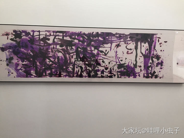 来转播个画展，顺便谈谈怎么看艺术展览_油画书法