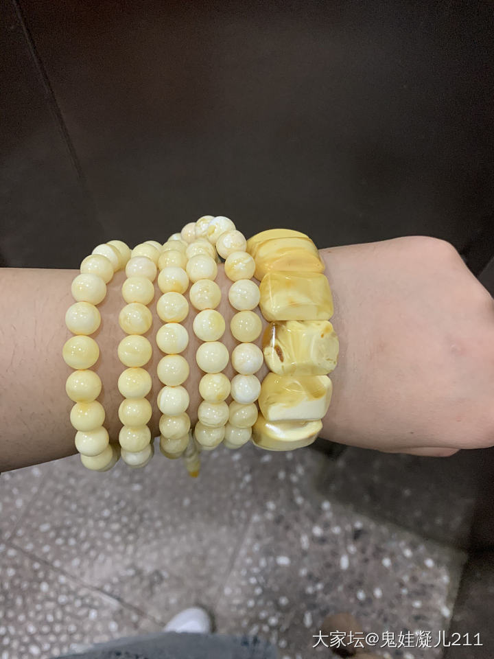 换换_琥珀蜜蜡珠串