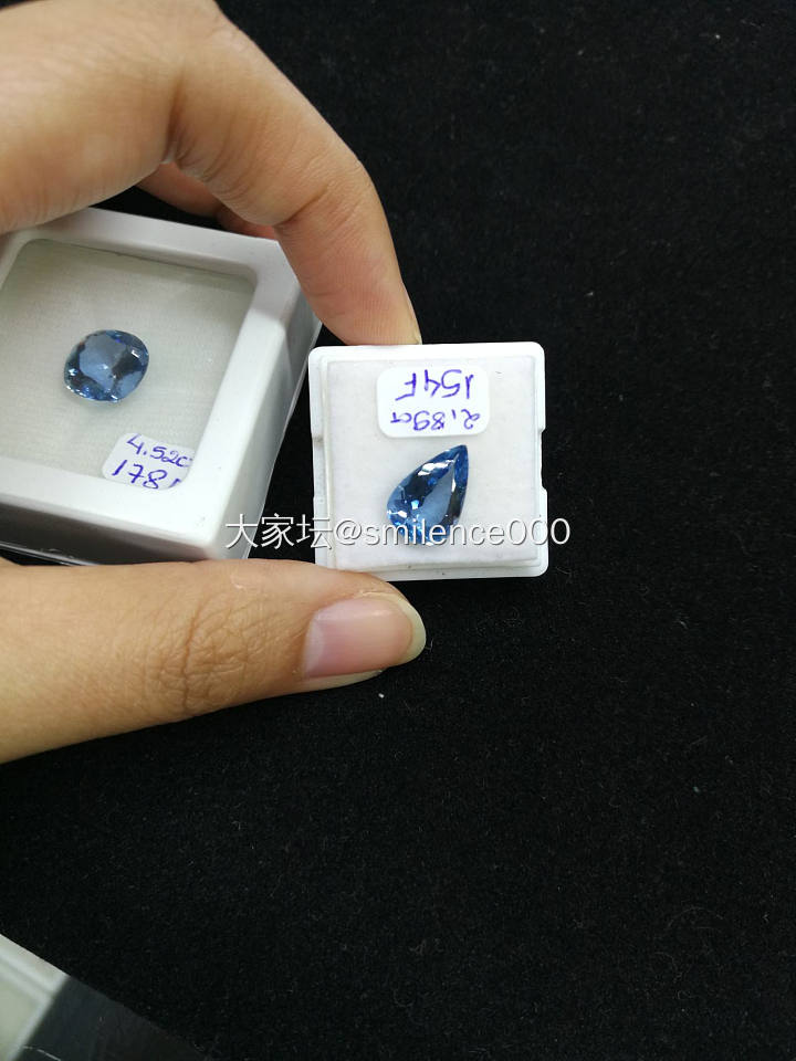 这颗海蓝宝可以吗？老板娘说巴西海蓝宝颜色不分等级……_海蓝宝彩色宝石