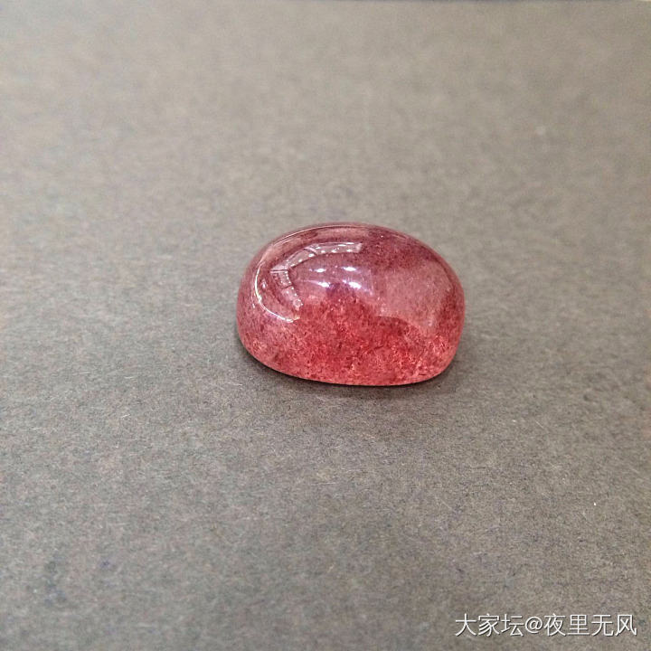 草莓晶_刻面宝石