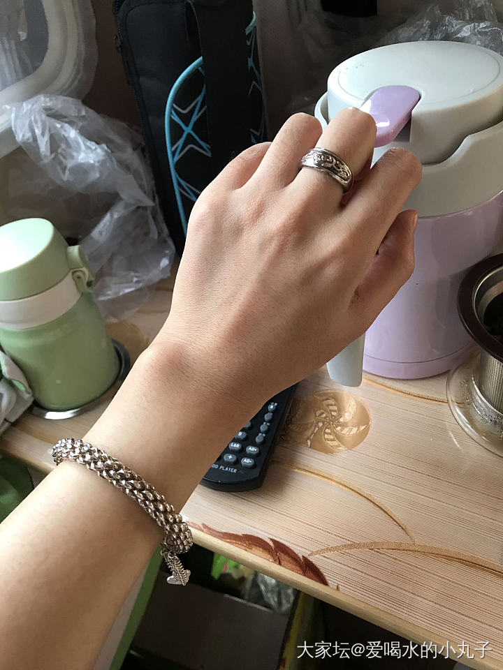 带着细桂下江南～_戒指手镯银