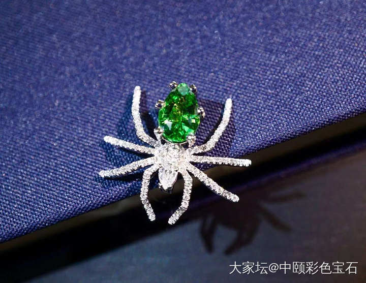 ##中颐出品天然沙弗莱胸针吊坠两用款##  1.53ct_胸饰沙弗莱彩色宝石