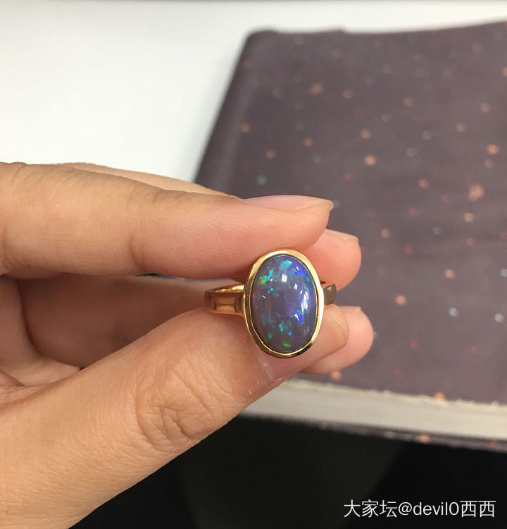 水晶欧泊_戒指欧泊