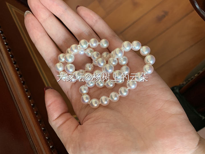 拆下来做锁骨链戴_手工diy珍珠