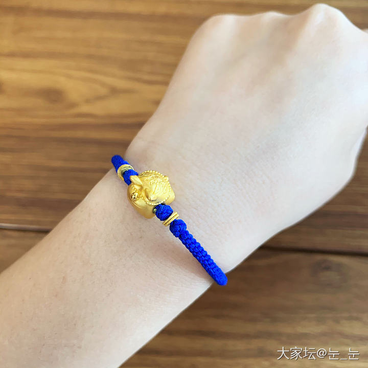 小老虎变身～_编绳金