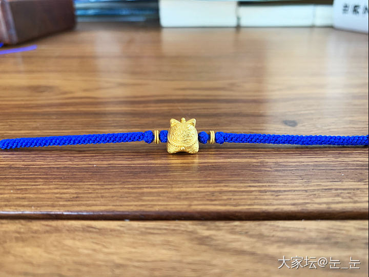 小老虎变身～_编绳金