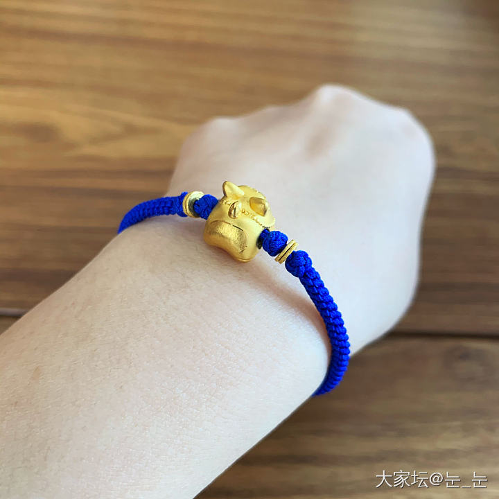 小老虎变身～_编绳金