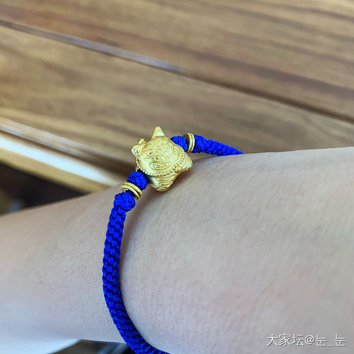 小老虎变身～_编绳金