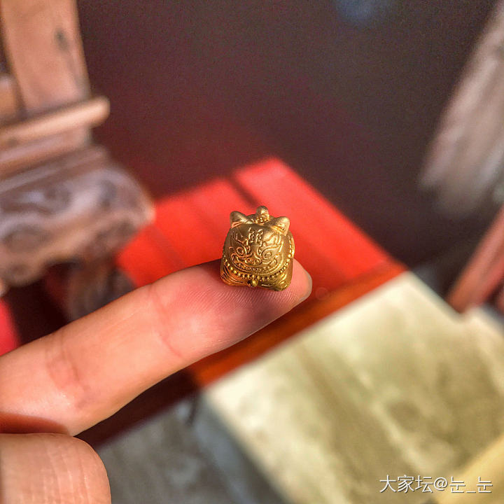 小老虎变身～_编绳金