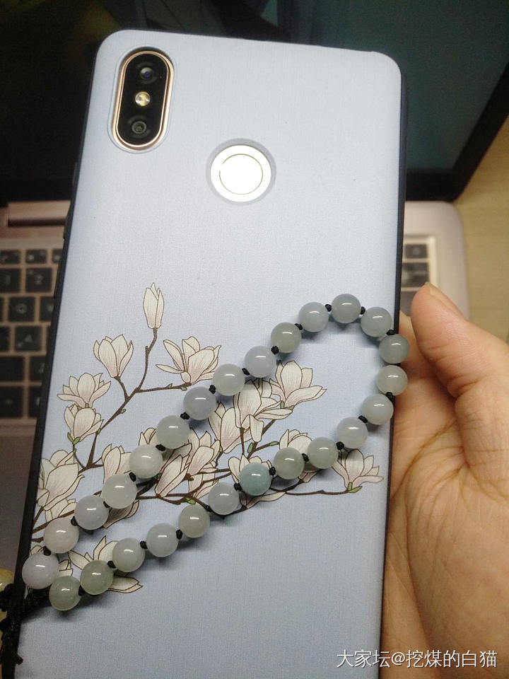 快来晒晒你们的手机坠_挂饰南红翡翠