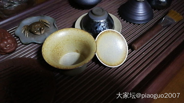 一个不知名工作室的柴烧杯子_茶具陶瓷