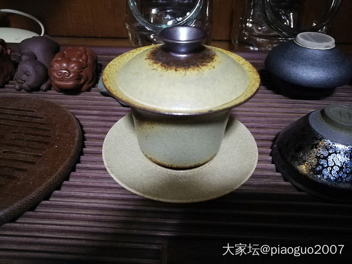 一个不知名工作室的柴烧杯子_茶具陶瓷