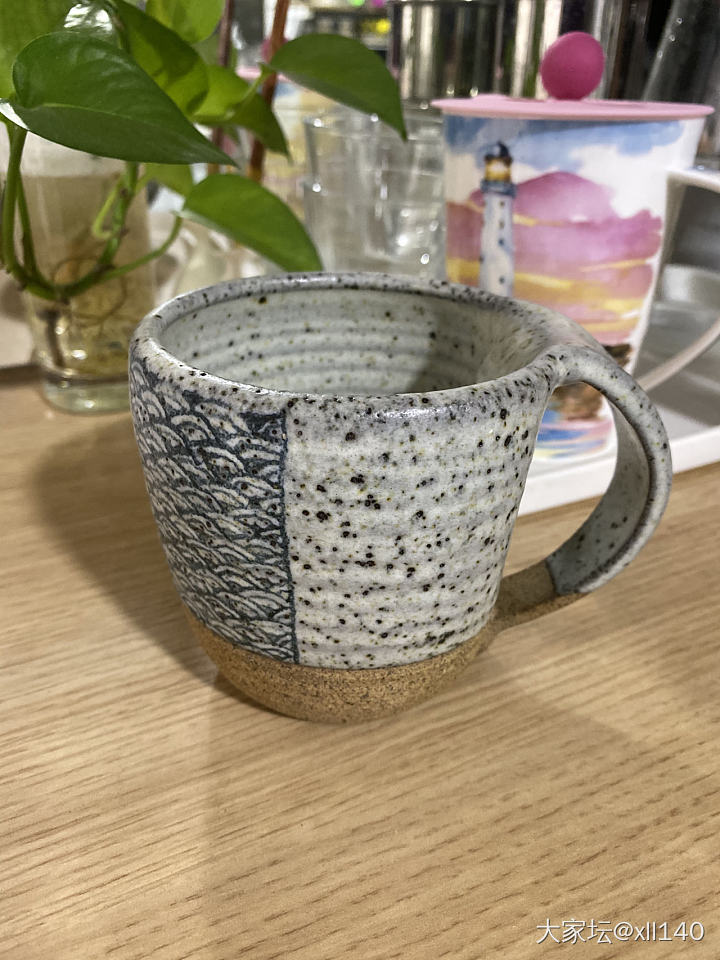 一个不知名工作室的柴烧杯子_茶具陶瓷