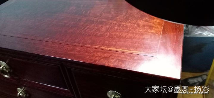 血檀7屉柜_木