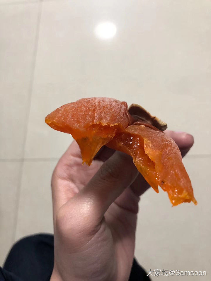 最近迷上了柿饼_零食