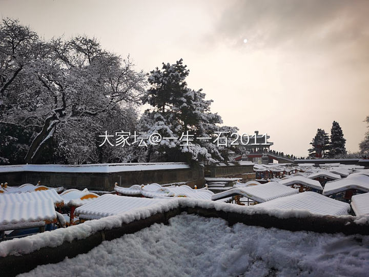 今日份雪景之颐和园_景色
