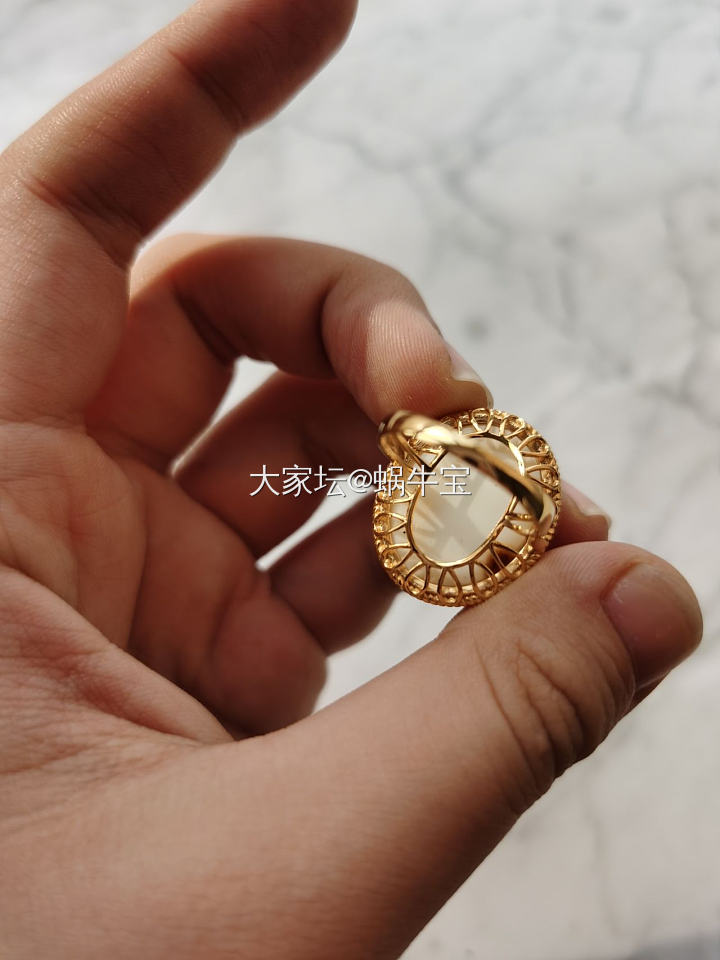 新收的蜜蜡戒指～～～_戒指蜜蜡琥珀蜜蜡