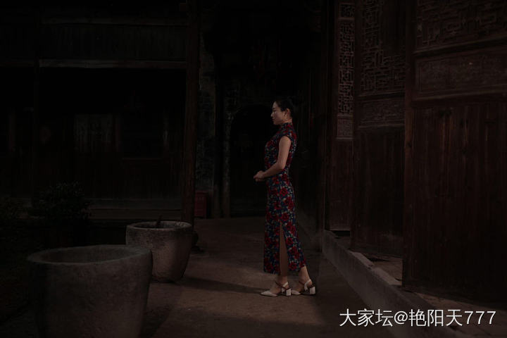 古村拍旗袍，寻找记忆中的民俗_摄影穿搭