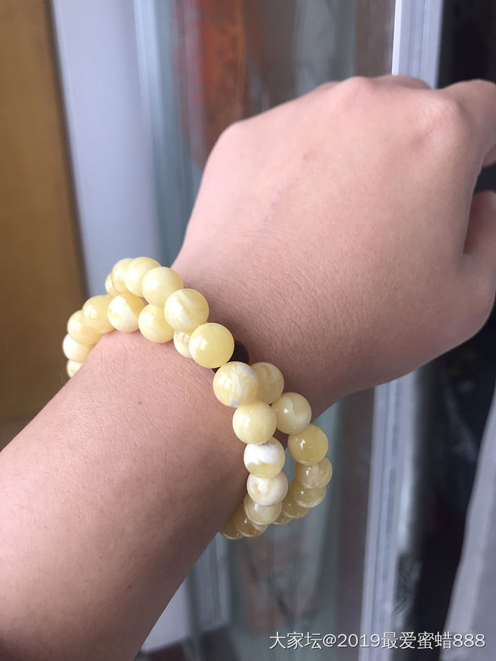 蜜蜡叠戴_搭配蜜蜡