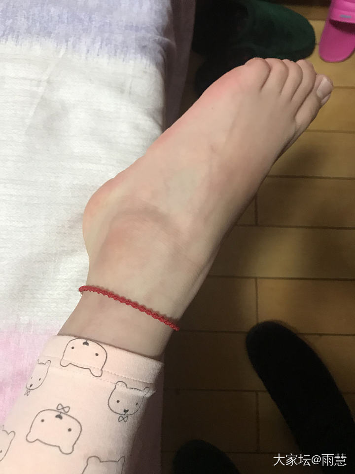 红脚脖子绳_编绳