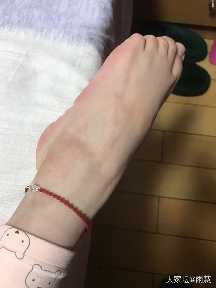 红脚脖子绳_编绳