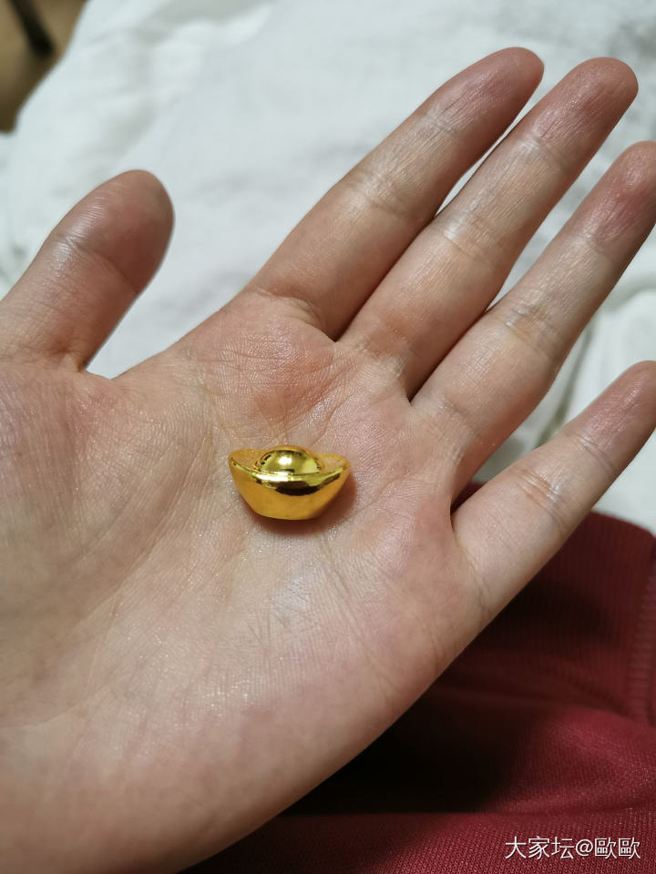 突然迷上投资金，可爱的小元宝～_金