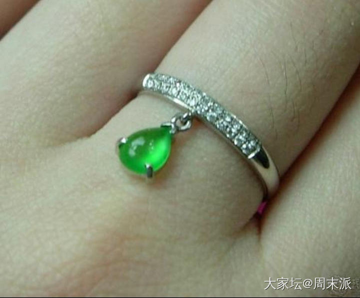 闲来无聊 秀个闲鱼收的戒指 热乎乎今天刚收到_金