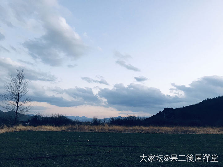 今日份 晚霞_景色